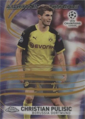2017-18 Topps Chrome UCL Christian Pulisic #LS-CP