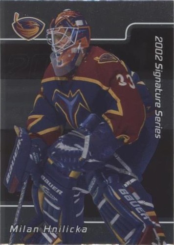 2001-02 In the Game Be A Player Signature Series - Milan Hnilicka #088