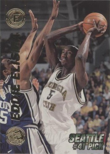 1997 Press Pass Double Threat - Eddie Elisma #33