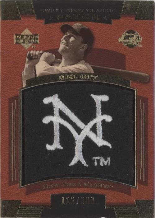 Upper Deck Sweet Spot Classic 2004 - Mel Ott #SSP-MO