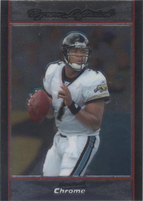 2007 Bowman Chrome Byron Leftwich #BC220