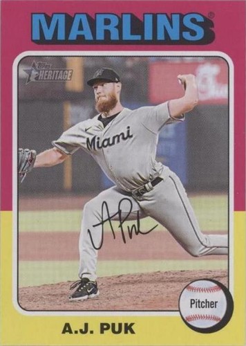 2024 Topps Heritage - A.J. Puk #271
