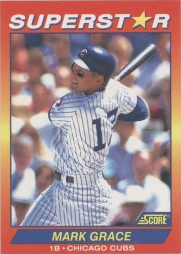 1992 Score 100 Hottest Players - Mark Grace #20