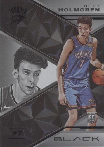 2022-23 Panini Black - Chet Holmgren #94