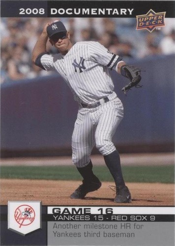 2008 Upper Deck Documentary - Alex Rodriguez #486
