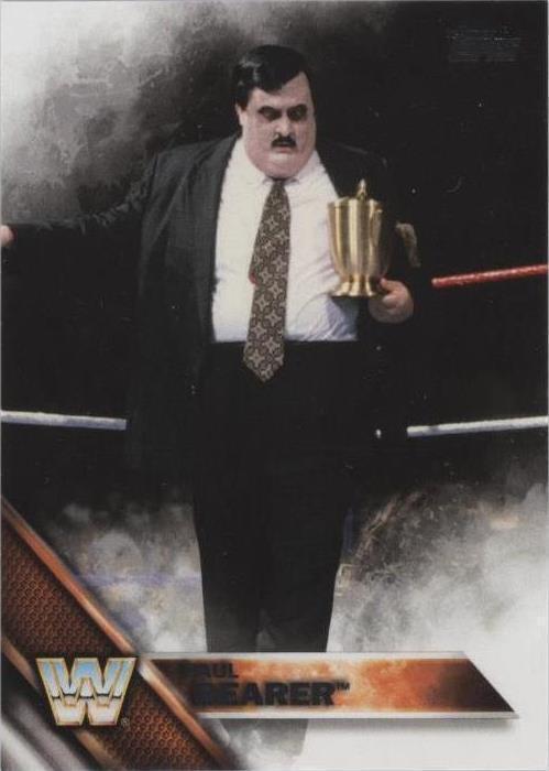 2016 Topps WWE Then Now Forever - Paul Bearer #189