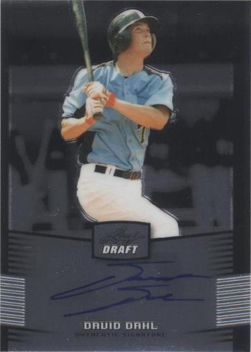 2012 Leaf Metal Draft - David Dahl #BA-DD1