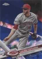 2017 Topps Chrome Sapphire Edition - Caleb Cotham #188