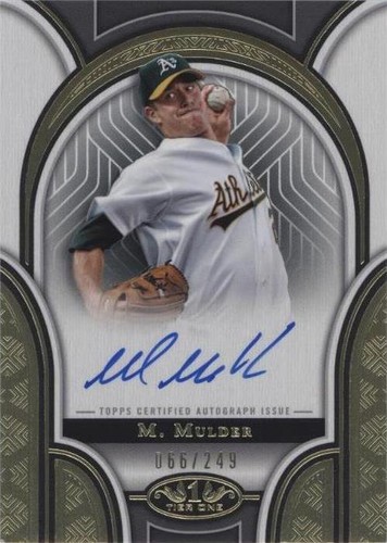 2023 Topps Tier One - Mark Mulder #PPA-MM