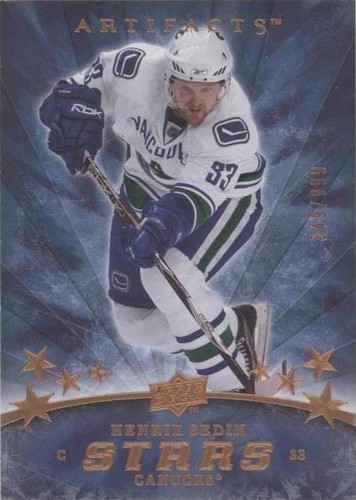 2008-09 Upper Deck Artifacts - Henrik Sedin #153