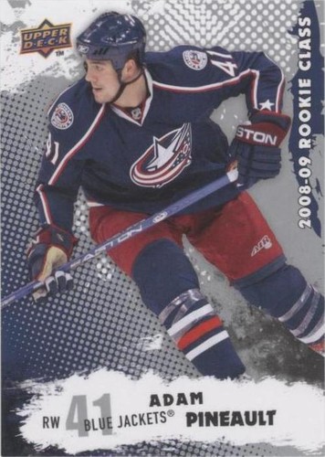 2008-09 Upper Deck Rookie Class - Adam Pineault #16