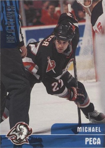 1999-00 In the Game Be A Player Memorabilia - Michael Peca #131