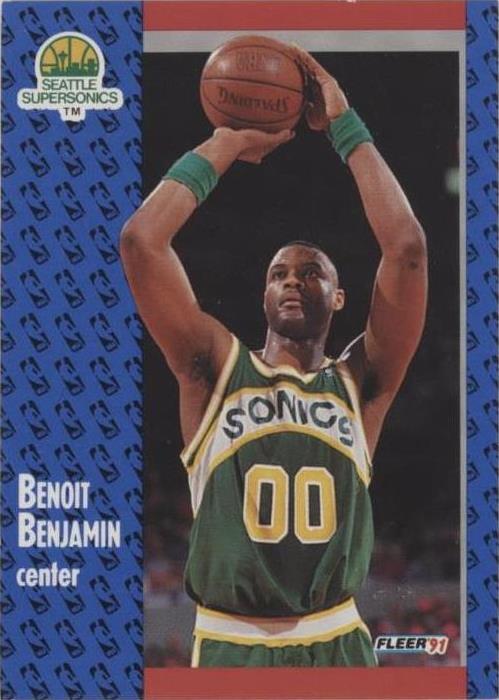Fleer 1991-92 - Benoit Benjamin #189