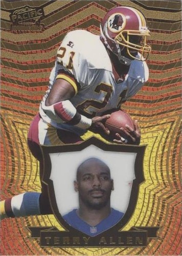 1997 Pacific Invincible Terry Allen #146