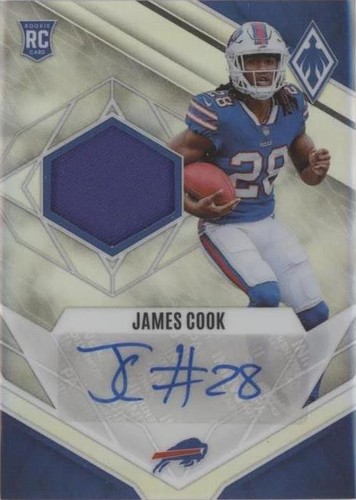 2022 Panini Phoenix James Cook #RJA-JC