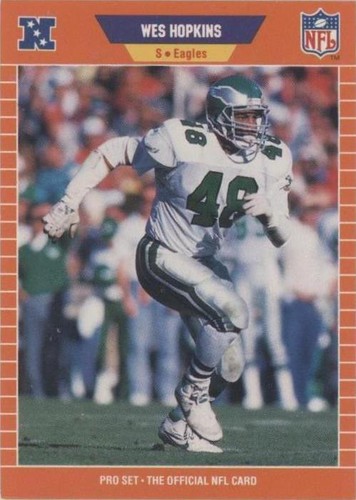 1989 Pro Set Wes Hopkins #317