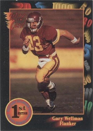 1991 Wild Card Draft Gary Wellman #36
