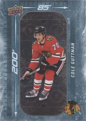 2023-24 SP Authentic Spectrum FX Gold Cole Guttman Rookie /50 #S