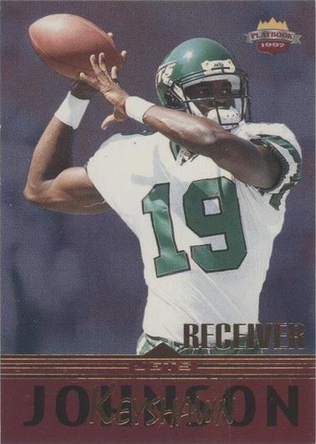 1997 Score Board Playbook Keyshawn Johnson #75