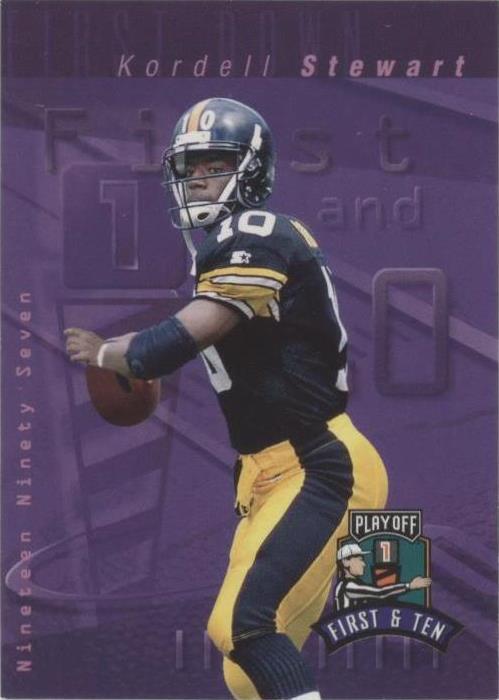 1997 Playoff First & Ten Kordell Stewart #170