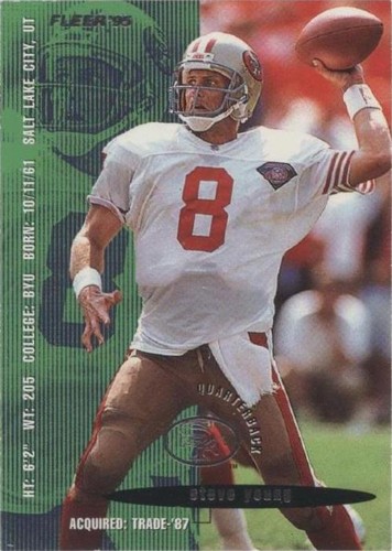 1995 Fleer Steve Young #357
