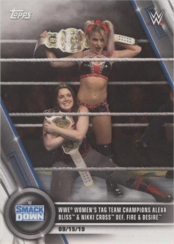 2020 Topps WWE Women's Division - Alexa Bliss Nikki Cross #82