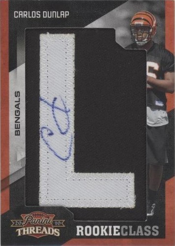 2010 Panini Threads Carlos Dunlap #160
