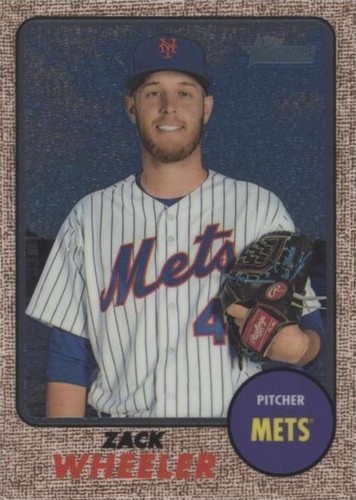 2017 Topps Heritage High Number - Zack Wheeler #THC-708