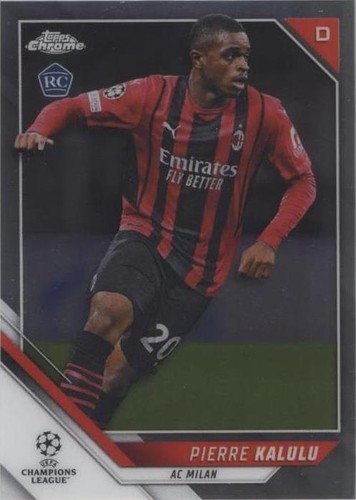 2021-22 Topps Chrome UCL Pierre Kalulu #67