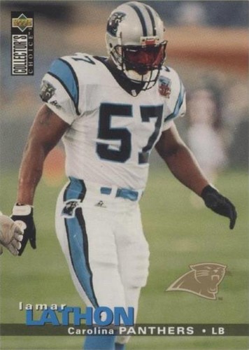 1995 Upper Deck Collector's Choice Update Lamar Lathon #U98