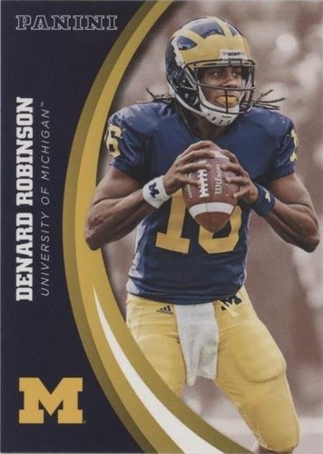 2015 Panini Michigan Wolverines Denard Robinson #49