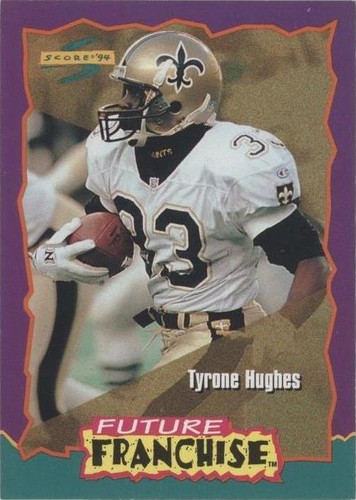1994 Score Tyrone Hughes #322