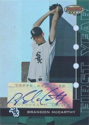 2005 Bowman's Best - Brandon McCarthy #124