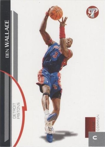 2005-06 Topps Pristine - Ben Wallace #98