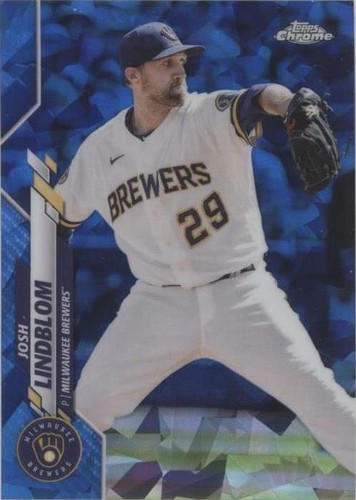 2020 Topps Chrome Update Series Sapphire Edition - Josh Lindblom #U-41