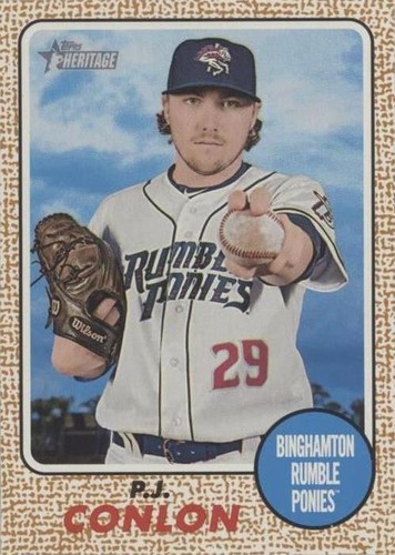 2017 Topps Heritage Minor League Edition - P.J. Conlon #11