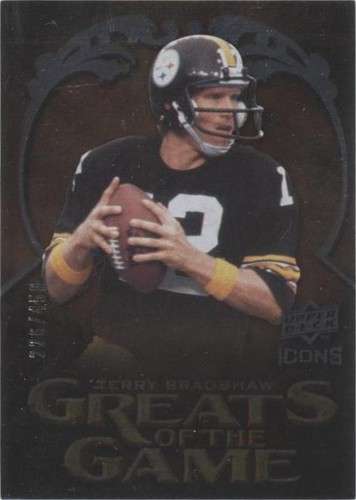 2009 Upper Deck Icons Terry Bradshaw #GG-TB