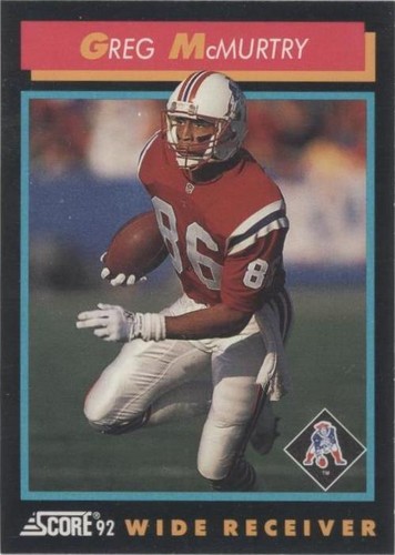 1992 Score Greg McMurtry #403