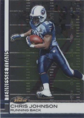 2009 Topps Finest Chris Johnson #27