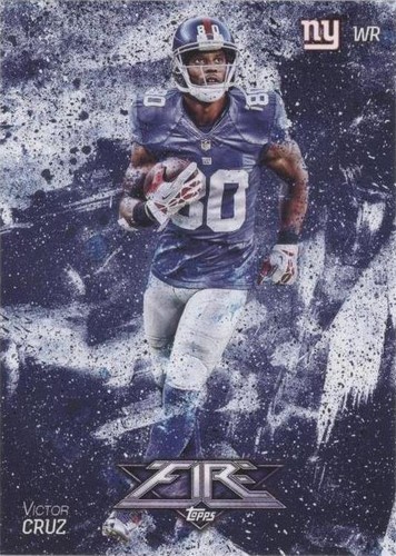 2014 Topps Fire Victor Cruz #97