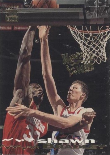 【R&B】Shawn Shawn Bradley Rookie RC 93-94 Topps Stadium Club New Wave