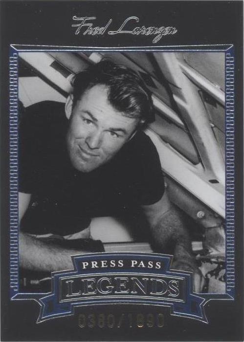 2005 Press Pass Legends - Fred Lorenzen #7B