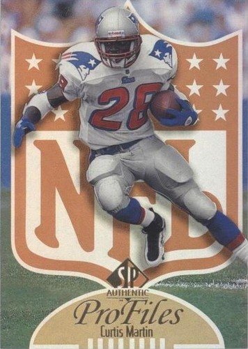 1997 SP Authentic Curtis Martin #P-22