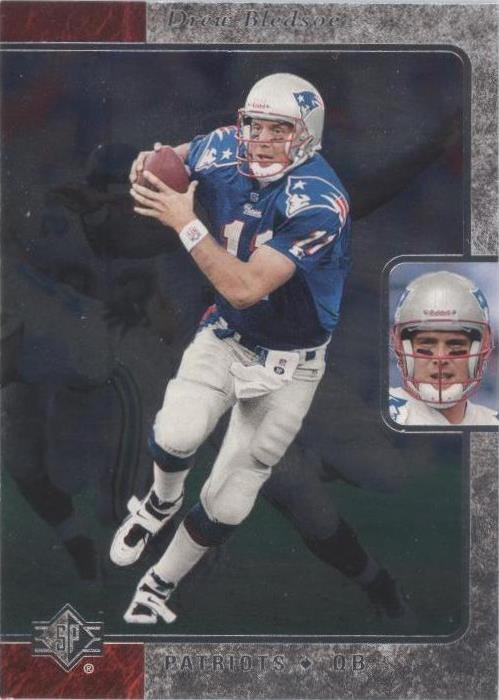 1996 SP Drew Bledsoe #158