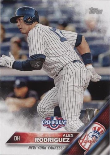 2016 Topps Opening Day - Alex Rodriguez #OD-28