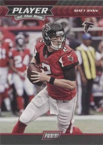 2017 Panini Player of the Day Matt Ryan #8