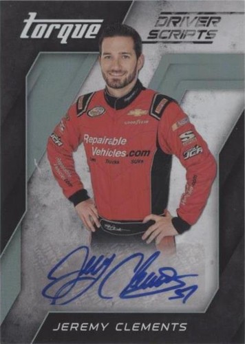 2016 Panini Torque - Jeremy Clements #DS-JC