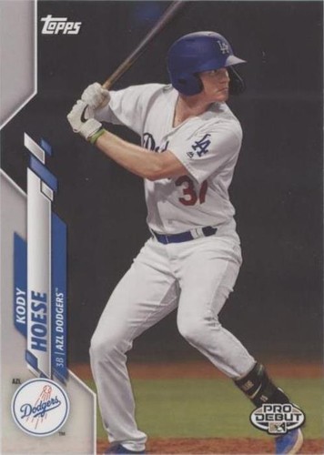 2020 Topps Pro Debut - Kody Hoese #PD-117