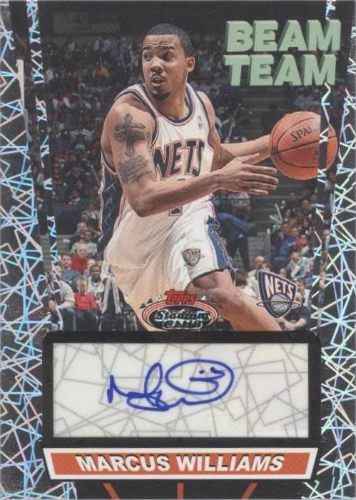 2007-08 Topps Stadium Club - Marcus Williams #BTA-MW