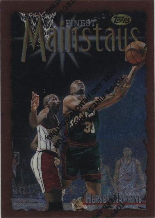 1996-97 Topps Finest - Camiseta Hawkins #181